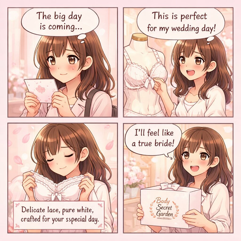 Bridal Lingerie comic