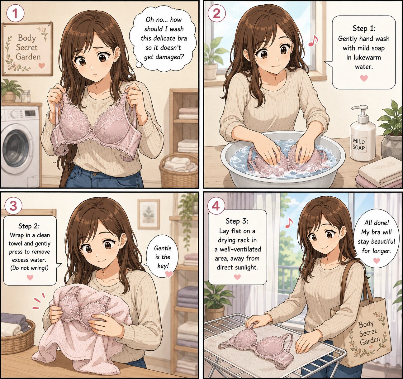 How to Care for Your Lingerie