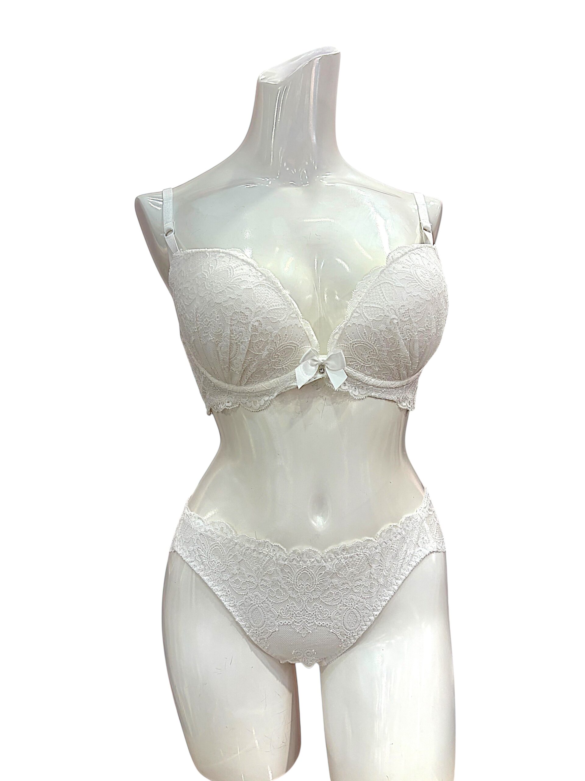 5003 red / white / black / green / navy | dd cup lace bra & panty set
