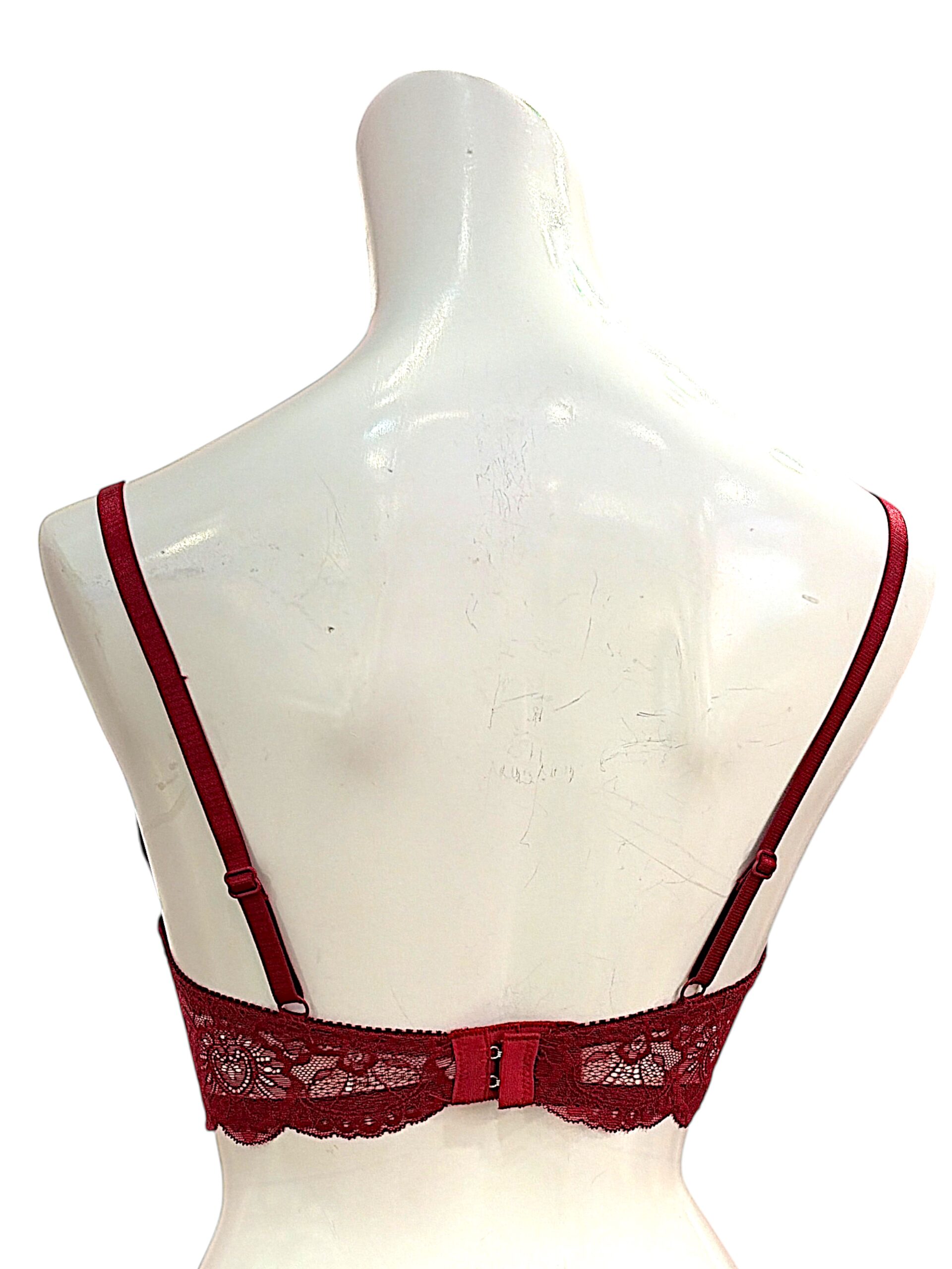 5003 red / white / black / green / navy | dd cup lace bra & panty set