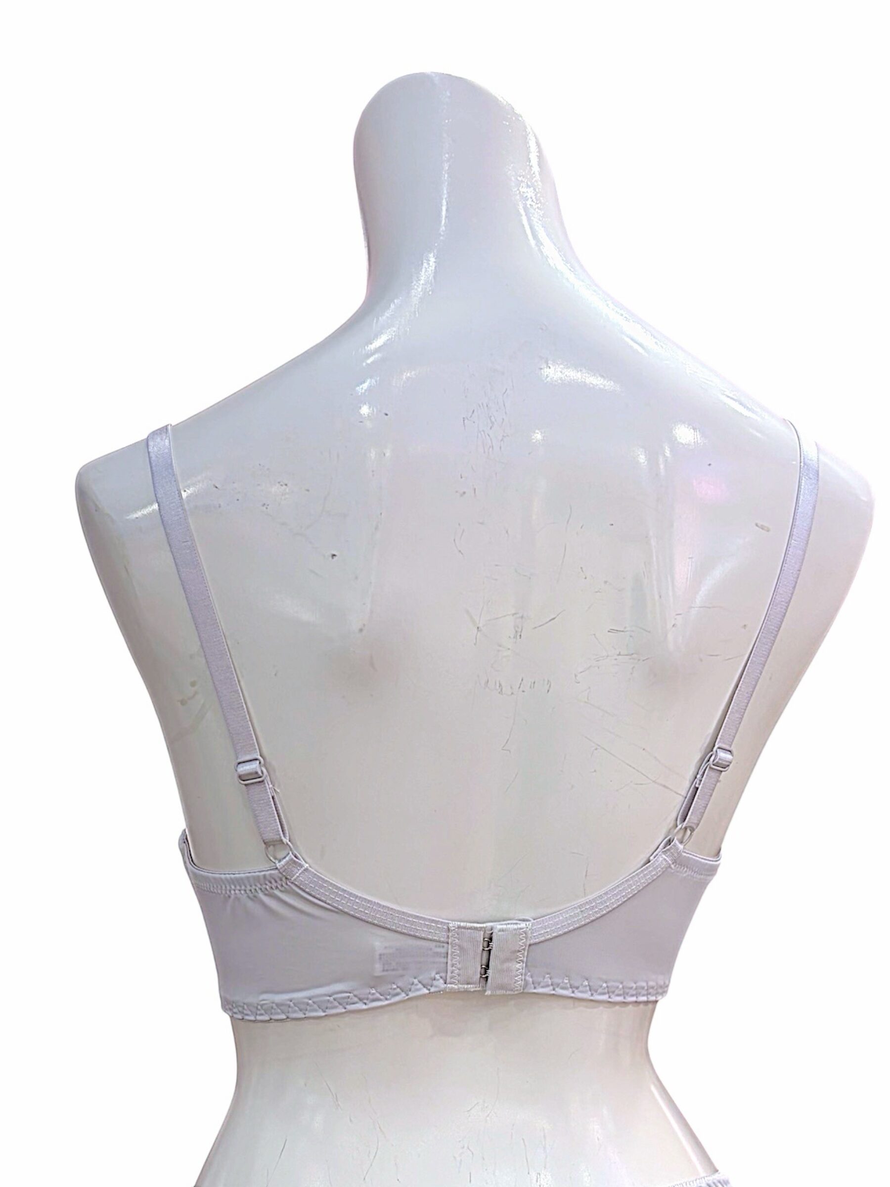 76990 Pink & Gray Floral Lace Bra & Panty Set for Small Band Frames | ABC Cup - Image 22