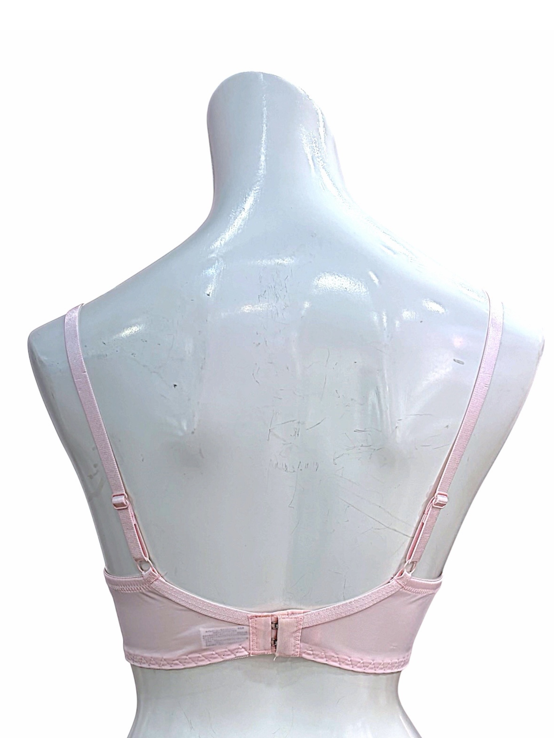 76990 Pink & Gray Floral Lace Bra & Panty Set for Small Band Frames | ABC Cup - Image 37