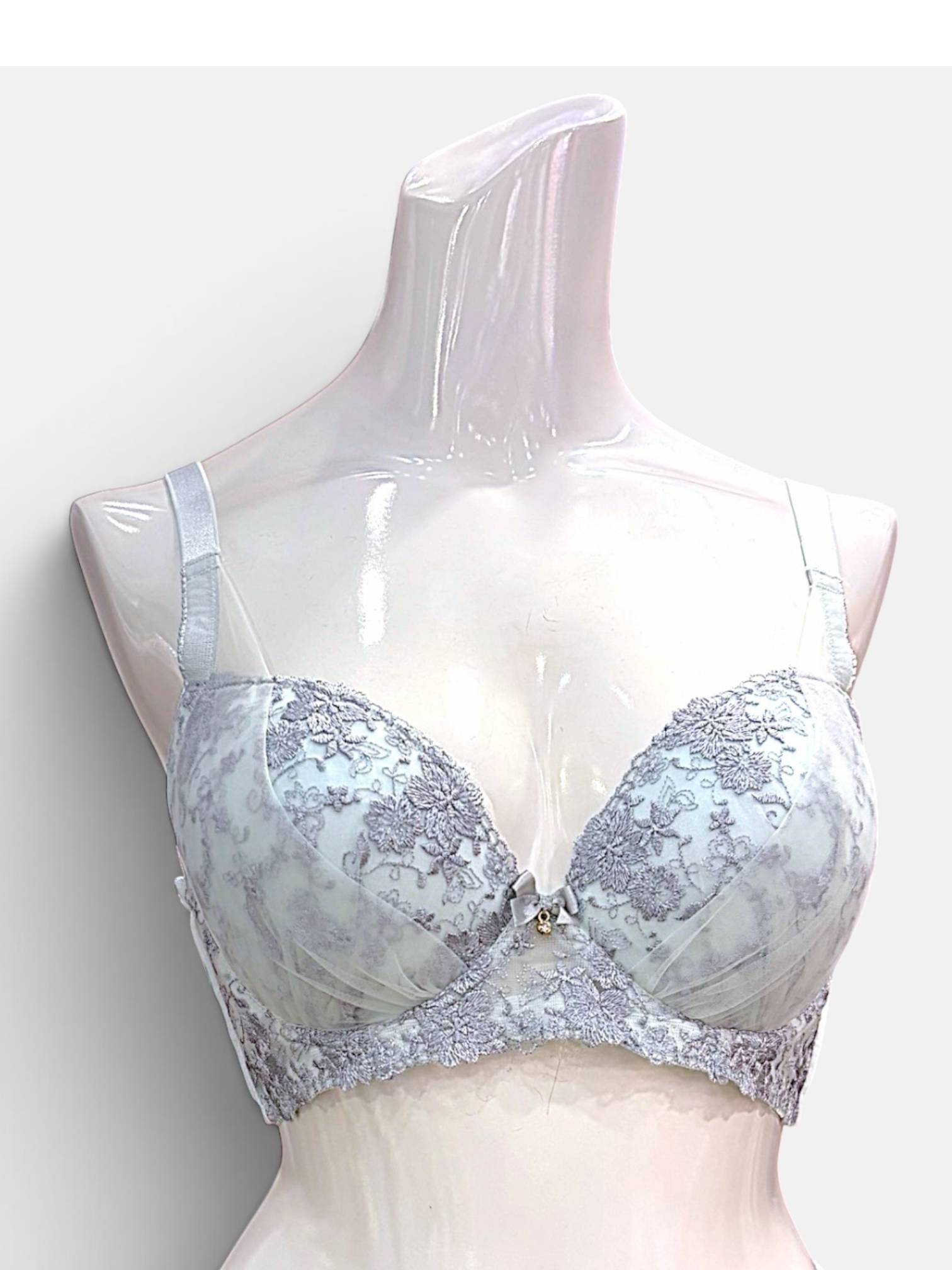 Green & Pink Floral | D-DD cup Lace Bra & Panty Set - Image 26