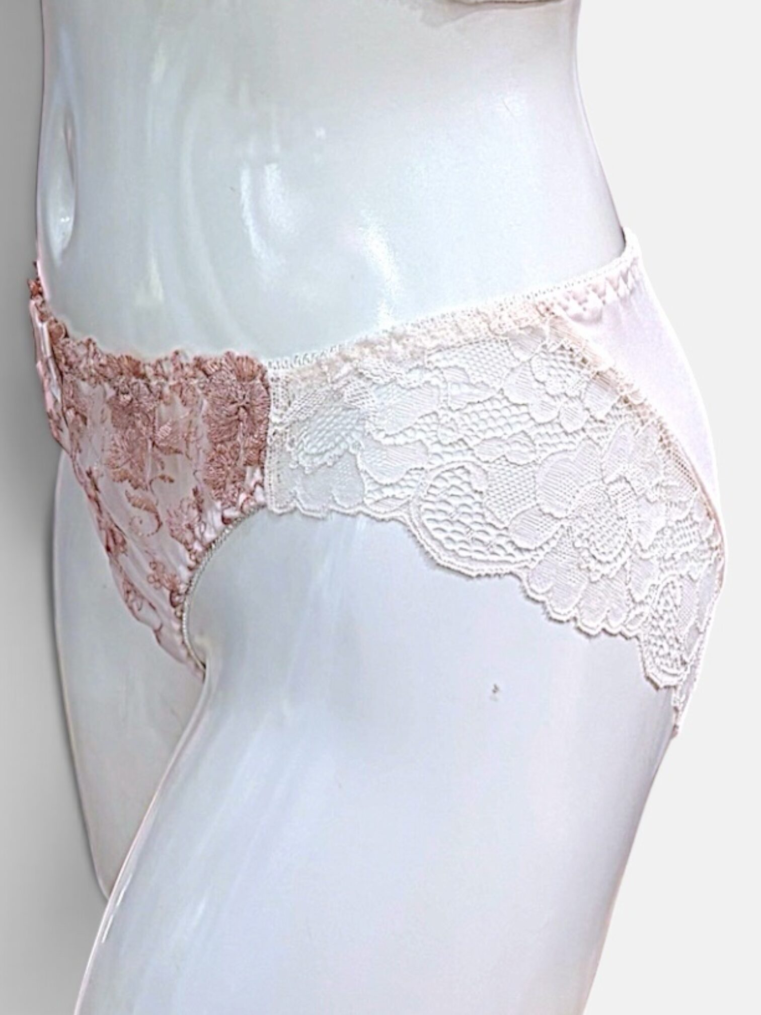 Green & Pink Floral | D-DD cup Lace Bra & Panty Set - Image 11