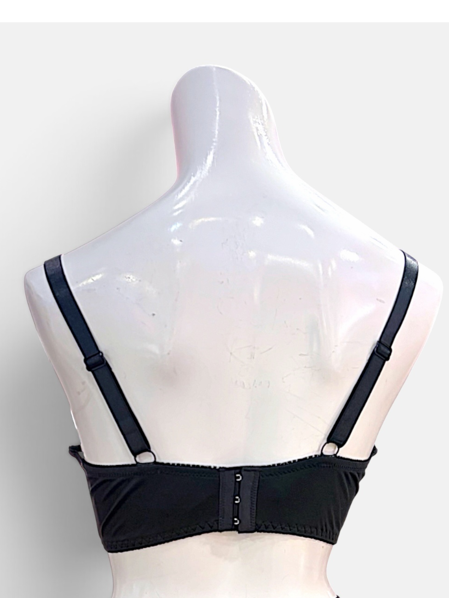 Black & White Lace Bra & Panty Set | D-DD Cup - Image 21