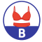 B,