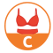 C, (1)