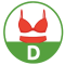 D,